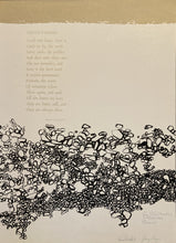 Load image into Gallery viewer, Vintage original poetry poster - Signed Teeth and Bones by Edward Lucie-Smith - Original Music and Movie Posters for sale from Bamalama - Online Poster Store UK London