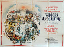 Load image into Gallery viewer, Whoops Apocalypse original movie film poster - British Quad 1986 Graeme Garden - Original Music and Movie Posters for sale from Bamalama - Online Poster Store UK London