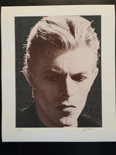 Load image into Gallery viewer, DAVID BOWIE POSTER - FINE ART LIMITED EDITION SIGNED AND NUMBERED BY DESIGNER - Original Music and Movie Posters for sale from Bamalama - Online Poster Store UK London
