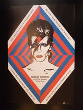 Load image into Gallery viewer, David Bowie poster - Live at Leeds University concert 1973 - Original Music and Movie Posters for sale from Bamalama - Online Poster Store UK London