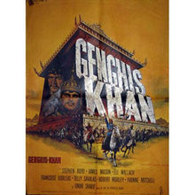 Load image into Gallery viewer, Genghis Khan original poster - 1965 French edition - Original Music and Movie Posters for sale from Bamalama - Online Poster Store UK London
