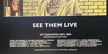 Load image into Gallery viewer, Iron Maiden concert poster - Debut Album promoting Autumn tour 1980 A2 large size reprint - Original Music and Movie Posters for sale from Bamalama - Online Poster Store UK London