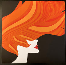 Load image into Gallery viewer, ORIGINAL ADVERTISING DESIGN POSTER - ART DECO STYLE ORANGE HAIR LADY EDITION PRINT - Original Music and Movie Posters for sale from Bamalama - Online Poster Store UK London
