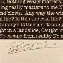 Load image into Gallery viewer, Queen poster Limited Edition Art Print - Signed & Numbered by designer Pete O`Neill - Original Music and Movie Posters for sale from Bamalama - Online Poster Store UK London