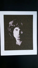 Load image into Gallery viewer, THE DOORS POSTER - JIM MORRISON LIMITED EDITION SIGNED AND NUMBERED BY DESIGNER - Original Music and Movie Posters for sale from Bamalama - Online Poster Store UK London
