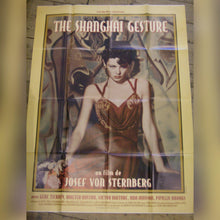 Load image into Gallery viewer, The Shanghai Gesture Re-release poster - 1996 French Victor Mature - Original Music and Movie Posters for sale from Bamalama - Online Poster Store UK London