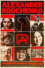 Load image into Gallery viewer, Alexander Rodchenko original exhibition poster - Museum of Modern Art Oxford 1979 - Original Music and Movie Posters for sale from Bamalama - Online Poster Store UK London

