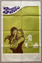 Load image into Gallery viewer, Anthony Perkins original movie film poster - Pretty Poison USA 1sheet 1968 - Original Music and Movie Posters for sale from Bamalama - Online Poster Store UK London
