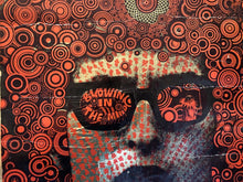 Load image into Gallery viewer, Bob Dylan original promotional poster - Blowin in the Mind and designed by Martin Sharp 1967 Legendary Psychedelic image - Original Music and Movie Posters for sale from Bamalama - Online Poster Store UK London
