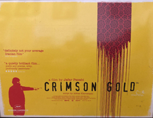 Load image into Gallery viewer, British UK Quad original movie film poster - Crimson Gold Iranian Drama 2003 - Original Music and Movie Posters for sale from Bamalama - Online Poster Store UK London
