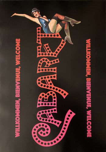 Cabaret movie film poster - Liza Minnelli Berlin 1930s A2 size repro - Original Music and Movie Posters for sale from Bamalama - Online Poster Store UK London