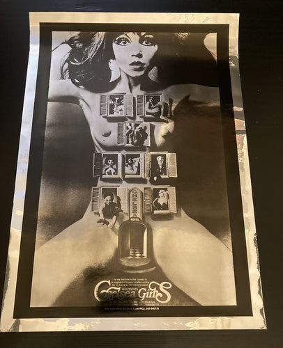 Chelsea Girls chrome/mirror effect poster - Alan Aldridge design New Large A2 - Original Music and Movie Posters for sale from Bamalama - Online Poster Store UK London