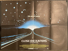 Load image into Gallery viewer, Close Encounters of the Third Kind original movie film poster - UK Quad 1977 - Original Music and Movie Posters for sale from Bamalama - Online Poster Store UK London
