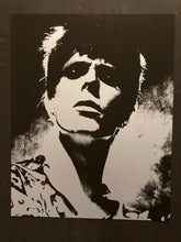 Load image into Gallery viewer, David Bowie concert poster - Ziggy Stardust new design screen printed image - Original Music and Movie Posters for sale from Bamalama - Online Poster Store UK London
