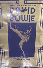 Load image into Gallery viewer, David Bowie concert poster - Ziggy live Celebrity Theatre USA 1972 chrome mirror effect - Original Music and Movie Posters for sale from Bamalama - Online Poster Store UK London
