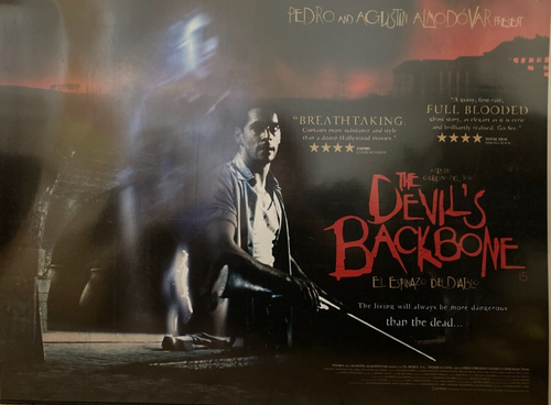 Devil`s Backbone original horror movie film poster - British UK Quad 2001 gothic - Original Music and Movie Posters for sale from Bamalama - Online Poster Store UK London