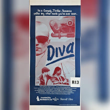 Load image into Gallery viewer, Diva original movie film poster - Australian daybill insert French movie 1981 - Original Music and Movie Posters for sale from Bamalama - Online Poster Store UK London
