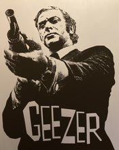 Load image into Gallery viewer, Get Carter original poster screen printed design - Michael Caine 71 A2 size - Original Music and Movie Posters for sale from Bamalama - Online Poster Store UK London
