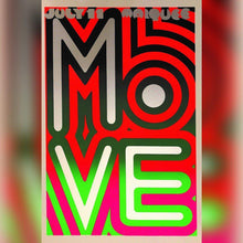 Load image into Gallery viewer, Hapshash screen print poster - Move at Marquee 1967 signed &amp; stamped by Nigel Waymouth - Original Music and Movie Posters for sale from Bamalama - Online Poster Store UK London
