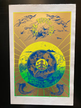 Load image into Gallery viewer, Hapshash screen print poster - Save Earth Now 1967 signed/numbered by Nigel Waymouth &amp; Michael English - Original Music and Movie Posters for sale from Bamalama - Online Poster Store UK London
