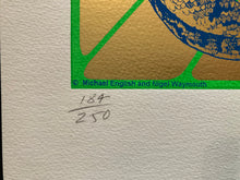 Load image into Gallery viewer, Hapshash screen print poster - Save Earth Now 1967 signed/numbered by Nigel Waymouth &amp; Michael English - Original Music and Movie Posters for sale from Bamalama - Online Poster Store UK London

