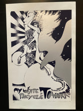 Load image into Gallery viewer, Hapshash screen print poster - Tomorrow My White Bicycle 1967 signed/numbered by Nigel Waymouth &amp; Michael English - Original Music and Movie Posters for sale from Bamalama - Online Poster Store UK London
