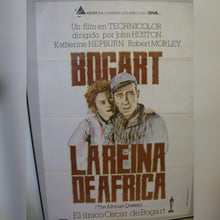 Load image into Gallery viewer, Humphrey Bogart original movie film poster - African Queen 1980 Spanish release - - Original Music and Movie Posters for sale from Bamalama - Online Poster Store UK London
