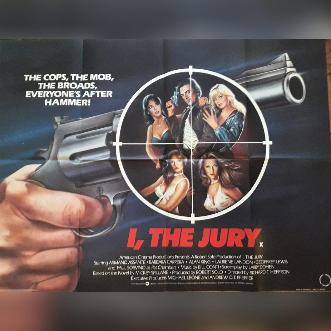 I the Jury original British Quad movie film poster 1982 - Original Music and Movie Posters for sale from Bamalama - Online Poster Store UK London