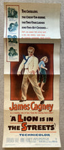 Load image into Gallery viewer, James Cagney original movie film poster - A Lion is in the Streets 1953 USA insert - Original Music and Movie Posters for sale from Bamalama - Online Poster Store UK London
