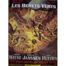 Load image into Gallery viewer, John Wayne original movie film poster - The Green Berets French 1968 - Original Music and Movie Posters for sale from Bamalama - Online Poster Store UK London
