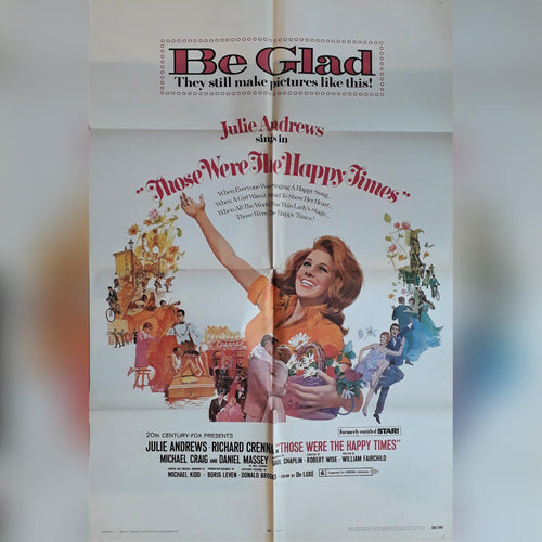 Julie Andrews original movie film poster - Star Those were the Happy times 1968 USA 1sheet - Original Music and Movie Posters for sale from Bamalama - Online Poster Store UK London