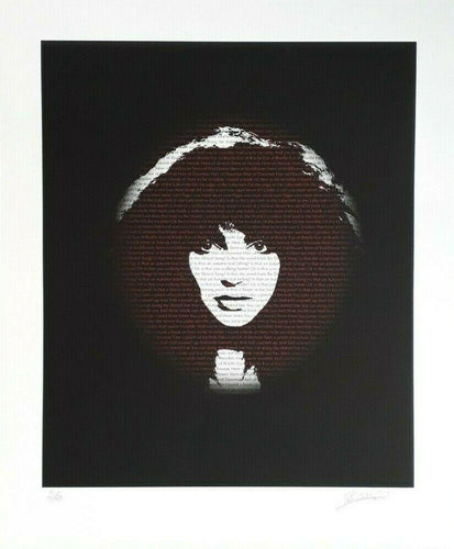 Kate Bush poster print - Limited edition signed and numbered by designer - Original Music and Movie Posters for sale from Bamalama - Online Poster Store UK London