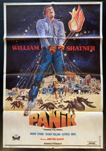 Load image into Gallery viewer, Kingdom of Spiders original horror movie film poster - William Shatner 1977 Turkish - Original Music and Movie Posters for sale from Bamalama - Online Poster Store UK London
