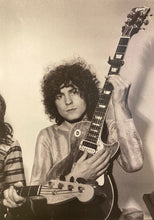 Load image into Gallery viewer, Marc Bolan and T.Rex poster photograph - Large A3 size reproduced from original files/negative - Original Music and Movie Posters for sale from Bamalama - Online Poster Store UK London
