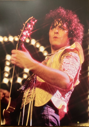 Marc Bolan/T.Rex photographic poster - Large A3 size reproduced from original files/negative - Original Music and Movie Posters for sale from Bamalama - Online Poster Store UK London
