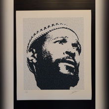 Load image into Gallery viewer, Marvin Gaye poster - Limited Edition Art Print Signed &amp; Numbered by Pete O`Neill - Original Music and Movie Posters for sale from Bamalama - Online Poster Store UK London
