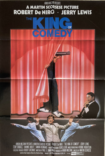 Original Robert De Niro movie film poster - King of Comedy Martin Scorsese USA 1sheet 1982 - Original Music and Movie Posters for sale from Bamalama - Online Poster Store UK London