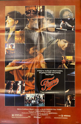 Original movie film poster - Fame Musical by Alan Parker USA 1sheet 1980 - Original Music and Movie Posters for sale from Bamalama - Online Poster Store UK London