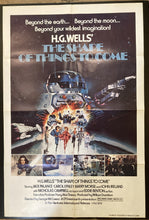 Load image into Gallery viewer, Original vintage Shape of Things to Come Sci-Fi movie film poster - USA 1 sheet 1979 - Original Music and Movie Posters for sale from Bamalama - Online Poster Store UK London
