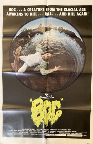 Original vintage horror movie film poster - Bog USA 1 sheet 1978 - Original Music and Movie Posters for sale from Bamalama - Online Poster Store UK London
