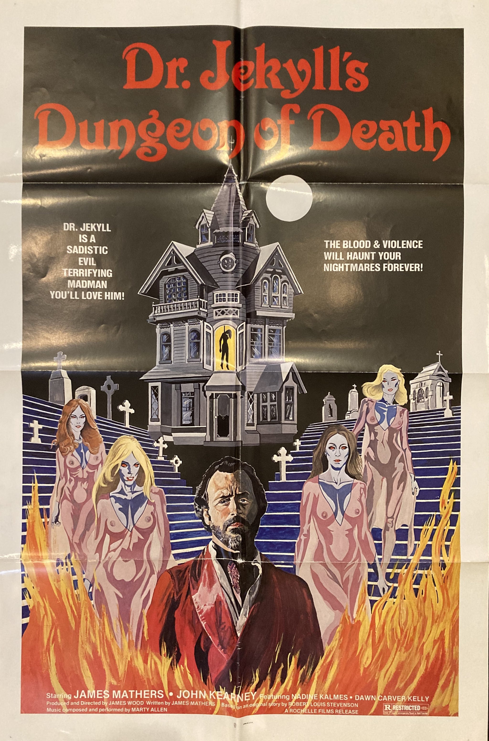 horror film posters uk