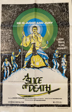 Load image into Gallery viewer, Original vintage martial arts movie film poster - A Slice of Death USA 1 sheet 1982 - Original Music and Movie Posters for sale from Bamalama - Online Poster Store UK London
