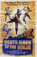 Load image into Gallery viewer, Original vintage martial arts movie film poster - Death Mask of the Ninja USA 1 sheet 1982 - Original Music and Movie Posters for sale from Bamalama - Online Poster Store UK London
