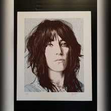 Load image into Gallery viewer, Patti Smith poster print - Limited edition Signed and numbered by Pete O`Neill - Original Music and Movie Posters for sale from Bamalama - Online Poster Store UK London
