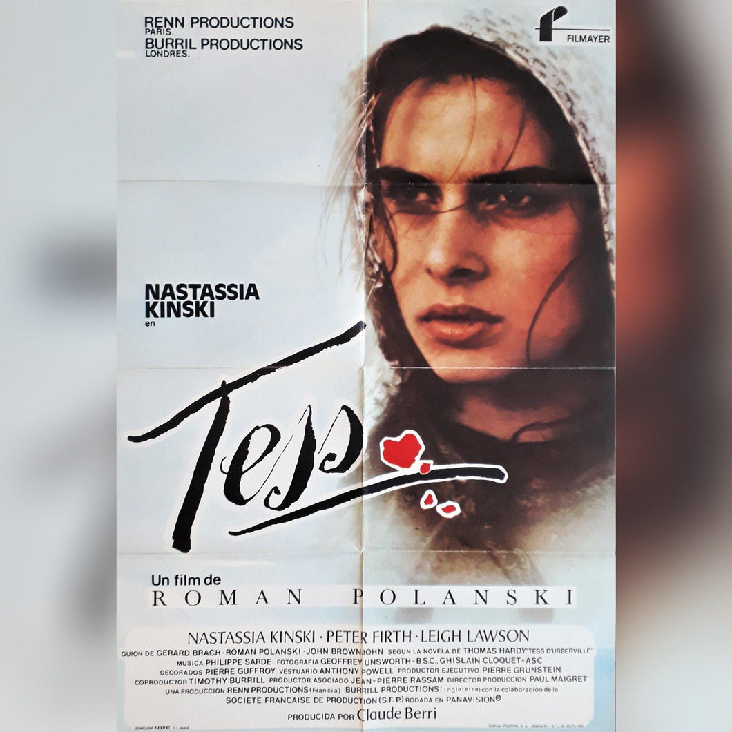 Roman Polanski original movie film poster - Tess 1979 Spanish Nastassja Kinski - Original Music and Movie Posters for sale from Bamalama - Online Poster Store UK London