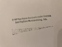 Load image into Gallery viewer, Sex Pistols original poster - 16 Queens Blue Screen print by Artificial stamp/numbered designed by Jamie Reid - Original Music and Movie Posters for sale from Bamalama - Online Poster Store UK London
