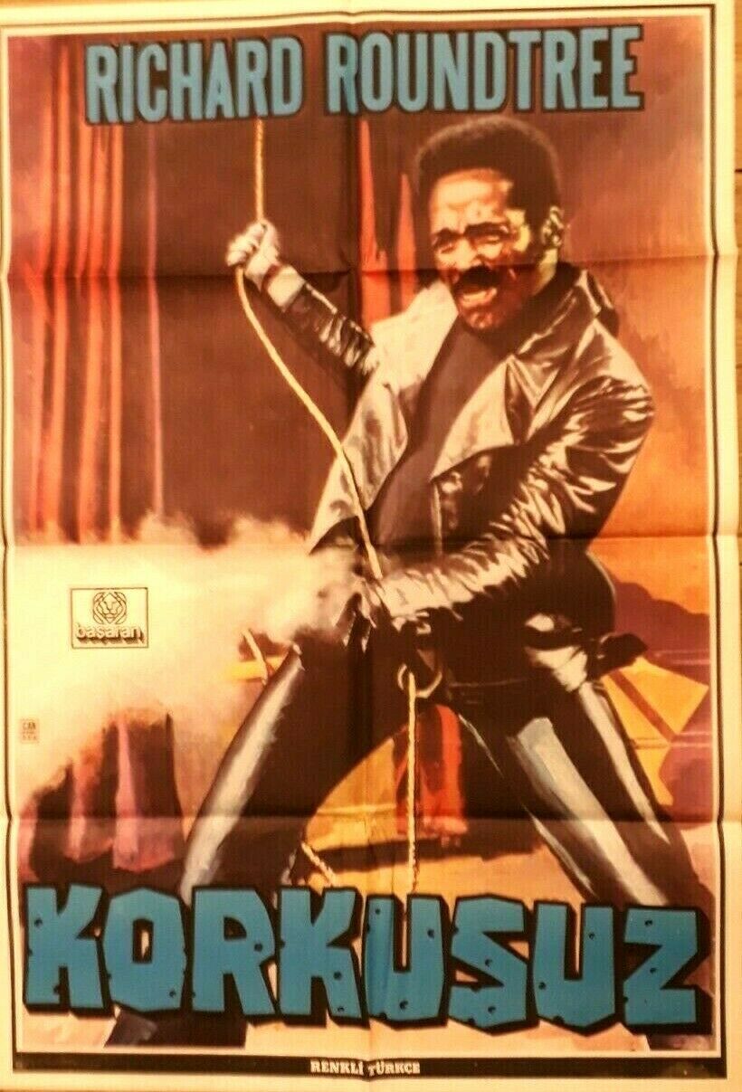 Shaft original movie film poster - Richard Roundtree Isaac Hayes soundtrack Turkish 1971 - Original Music and Movie Posters for sale from Bamalama - Online Poster Store UK London