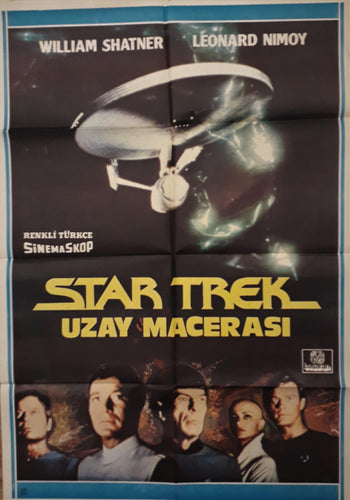Star Trek original Sci Fi movie film poster - The Motion Picture Turkish 1979 - Original Music and Movie Posters for sale from Bamalama - Online Poster Store UK London