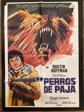 Load image into Gallery viewer, Straw Dogs vintage Original Horror Movie Film Poster - Dustin Hoffman &amp; Susan George Spain 1971 - Original Music and Movie Posters for sale from Bamalama - Online Poster Store UK London
