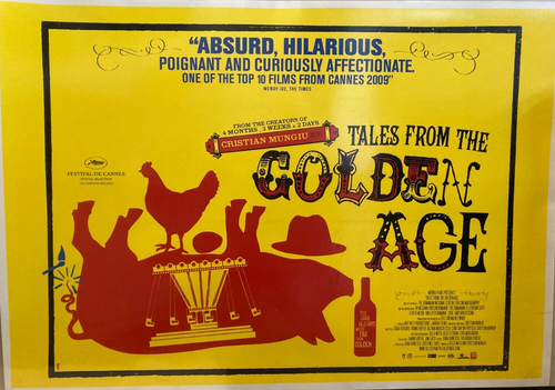Tales from the Golden Age original movie film poster - British UK Quad Cannes 2009 - Original Music and Movie Posters for sale from Bamalama - Online Poster Store UK London